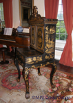 Chinese Lacquer Sewing Cabinet